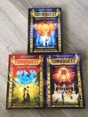 Scholastic TombQuest Book Set - Books 1,2, and 3